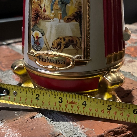 Anheuser-Busch "MARTHA" STEIN Ceramic Opera Card Ltd Ed Bud CS300 With Box - Picture 13 of 13